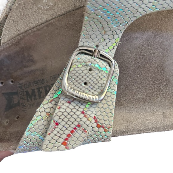 Mephisto Cork Leather Sandals Size 39 - Picture 6 of 10